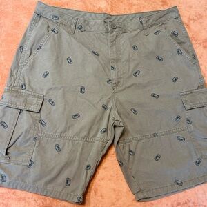 Men's Olive Cargo Shorts